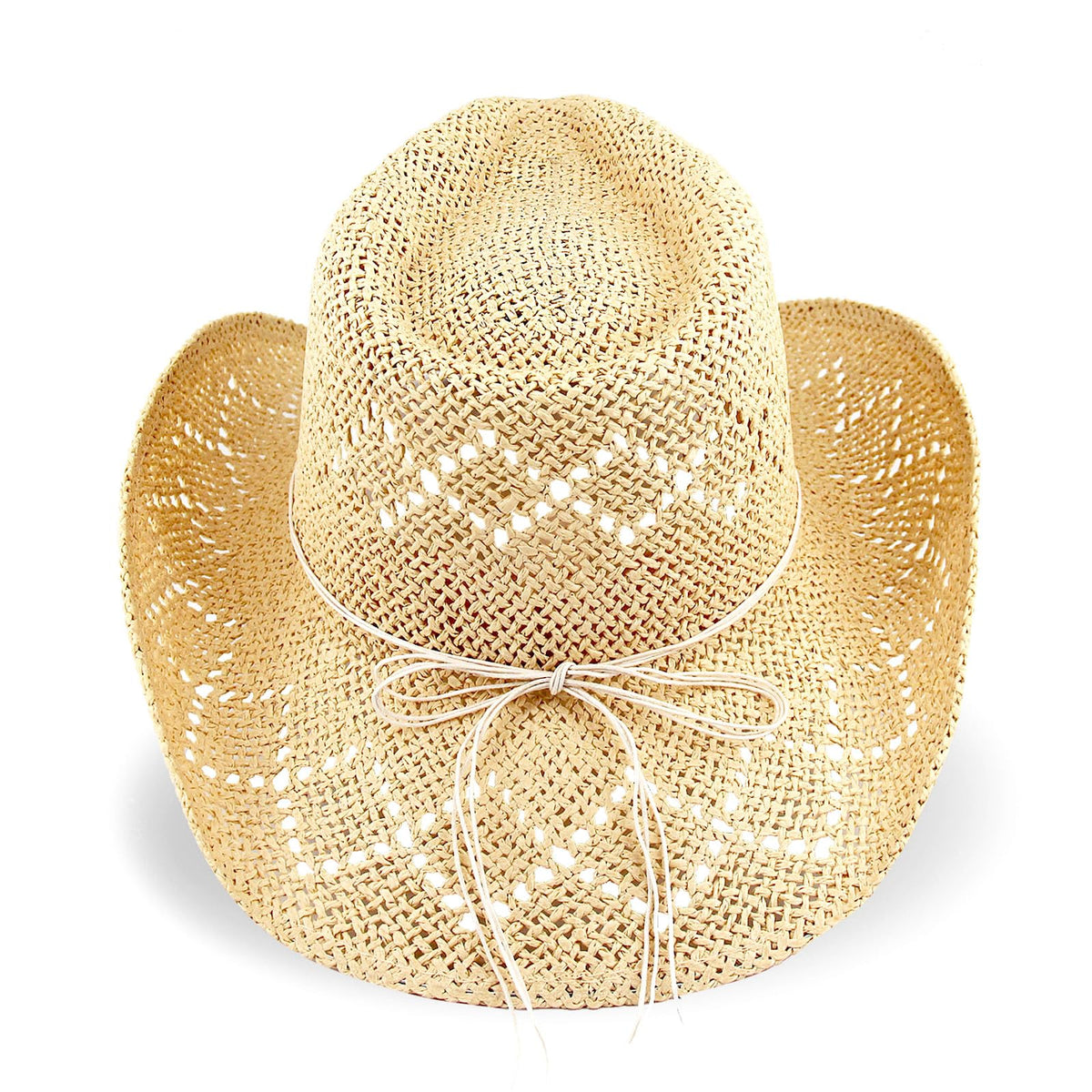 Devil's Eyes | Western Cowgirl Cowboy Hat For Women Men Ladies Sun Hat - 2 Removable Bands | Beige - Foeran