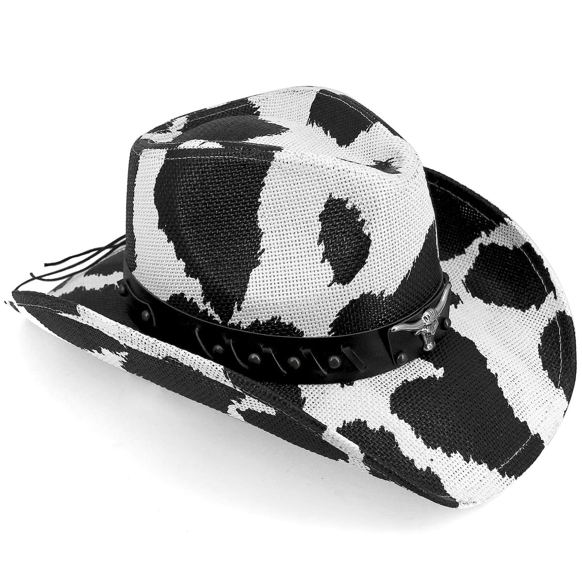 Cute Cow | Men's & Women's Cowboy Hat Western Cowgirl Sun Hat Country Hat - Foeran