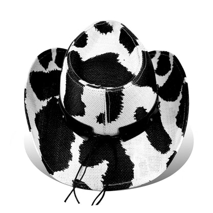 Cute Cow | Men's & Women's Cowboy Hat Western Cowgirl Sun Hat Country Hat - Foeran